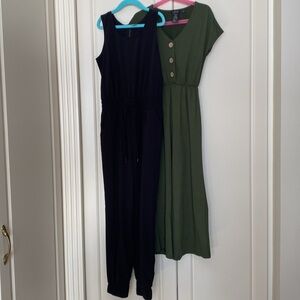 Champion Kids One Piece - Black Size 10 and Rebel sugar Girls one piece size 8 .